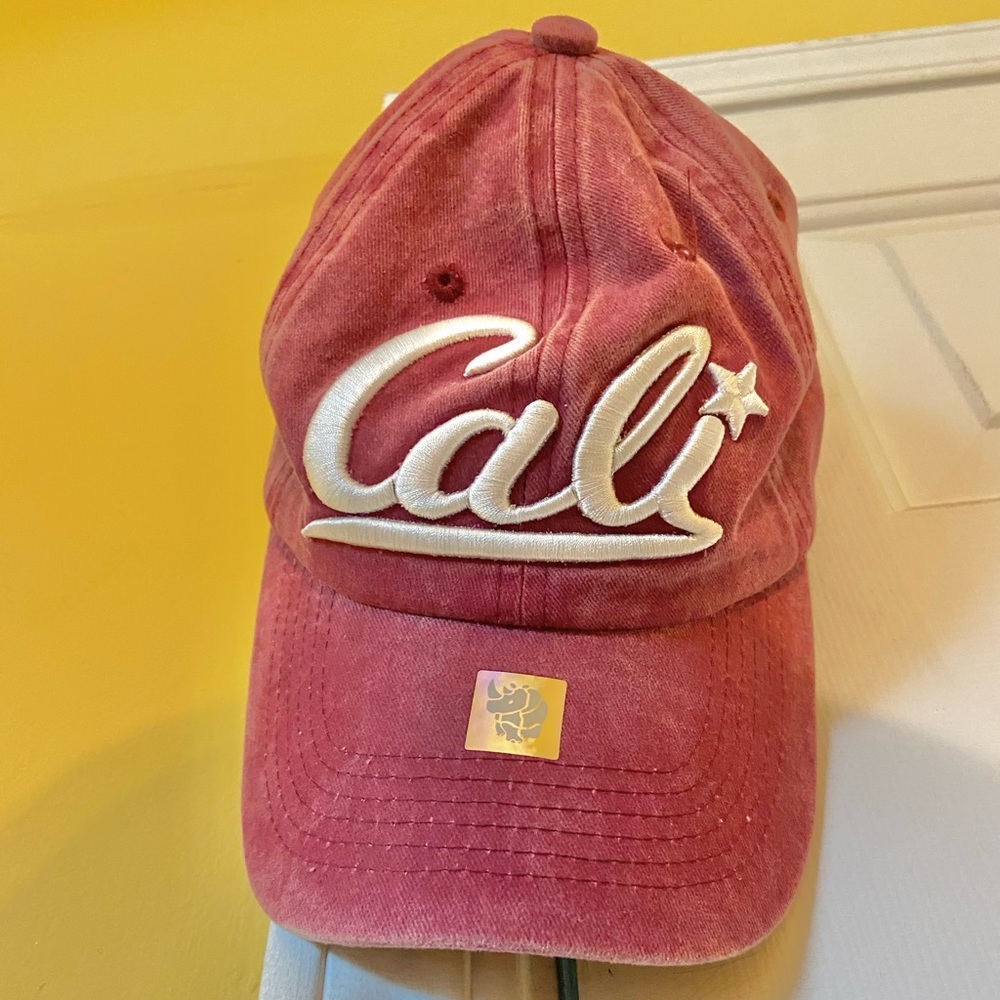 Dusty Pink “Cali” Baseball Cap Hat (LA Gift Shop)
